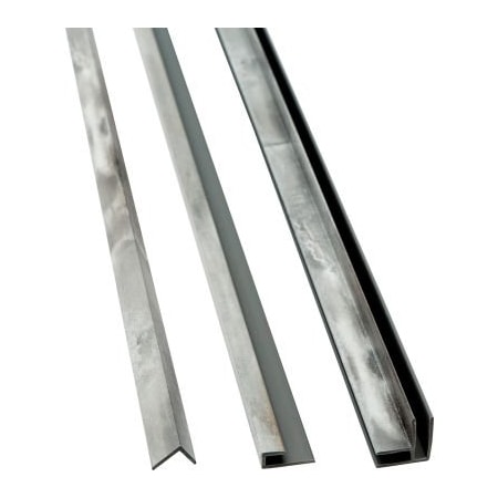 Acoustic Ceiling Products Palisade 94inL Louvre Granite Trim Kit, 6 Pack 17303